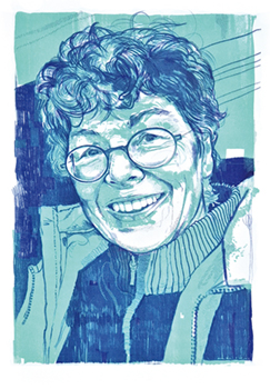 Corinna Regerer porträtiert von Kristina Seeholzer