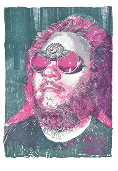 Fabian Handfest porträtiert von Kristina Seeholzer