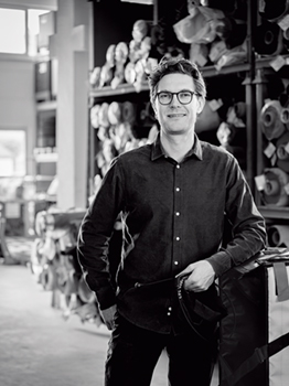 Moritz Pertrammer porträtiert von Lothar Reichel