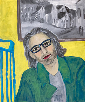 Florin Göttler porträtiert von Anna Kroschewski