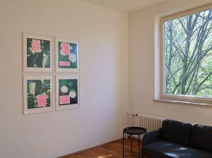 Zwischen Fläche und Raum | Angelika Hoegerl, Katrin Kratzenberg und Charlotte Panowsky in der KVD Galerie Dachau