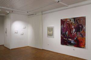 Zwischen Fläche und Raum | Angelika Hoegerl, Katrin Kratzenberg und Charlotte Panowsky in der KVD Galerie Dachau