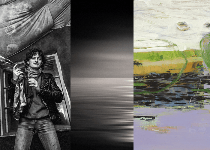 Kiki Stickl, Lothar Reichel und Lena Weibsen in der Galerie der KVD